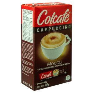 Café Cappucino Colcafé Mocca 6 uds