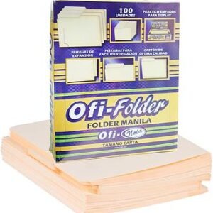 Caja de Folder de Color Lila 8½x11 100/1 – Irasa