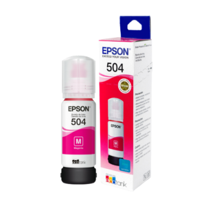 Botella de Tinta Epson 504 - T504320 AL - Magenta